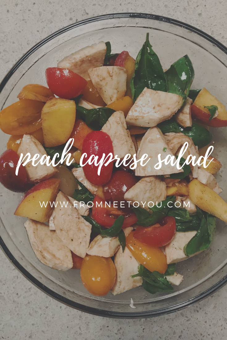 peach caprese salad 1